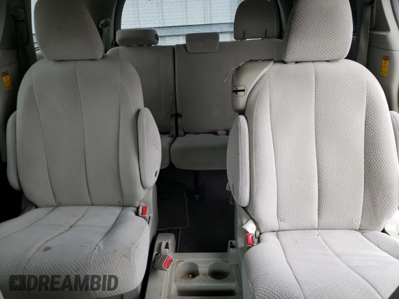 2014 Toyota Sienna LE AAS with VIN 5TDKK3DC7ES466988, listed as a Copart auction lot 53277255 with 130,706 mi miles and Salvage Title. Bid and sale history available at carsss.com. Image 10.