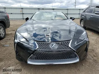 2018 Lexus LC with VIN JTHHP5AY7JA005268, listed as a Copart auction lot 52507585 with 17,572 mi miles and Salvage Title. Bid and sale history available at carsss.com. Image 5.
