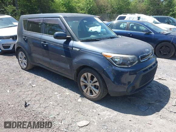 2015 Kia Soul + with VIN KNDJP3A59F7201259, listed as a IAAI auction lot 42029984 with 70,559 mi miles. Bid and sale history available at carsss.com. Image 1.