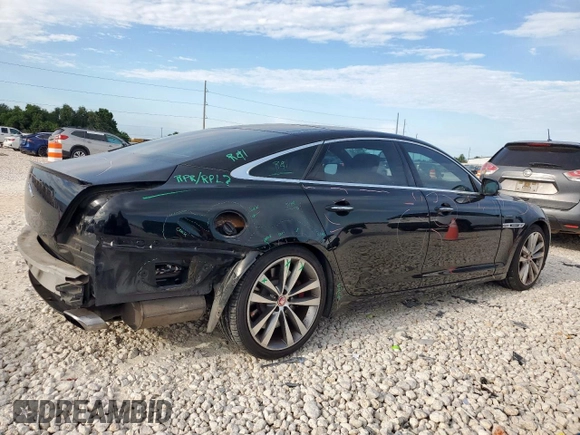 2012 Jaguar XJ z VIN SAJWA3KE8CMV29695, wystawiony jako Copart lot #57229265 z przebiegiem 88 171 mil mil oraz Szkoda całkowita • Salvage title. Historia ofert i sprzedaży dostępna na DreamBid. Obrazek 3.