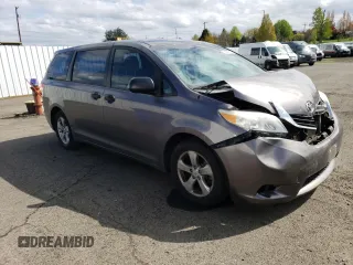 2011 Toyota Sienna with VIN 5TDZK3DC1BS024475, listed as a Copart auction lot 52935365 with 187,063 mi miles and Clean Title. Bid and sale history available at carsss.com. Image 4.