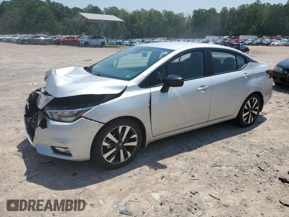 2021 Nissan Versa SR with VIN 3N1CN8FV8ML925511, listed as a Copart auction lot 60705055 with 144,471 mi miles and Salvage title. Bid and sale history available at DreamBid. Image 1.