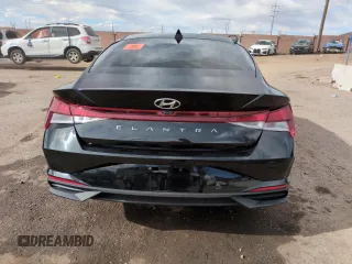 2023 Hyundai Elantra SEL with VIN 5NPLM4AG4PH095583, listed as a Copart auction lot 52349355 with 37,202 mi miles and Non repairable. Bid and sale history available at DreamBid. Image 6.
