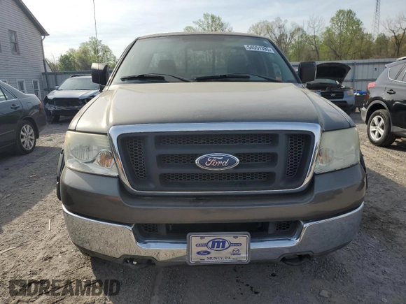 2004 Ford F-150 XL with VIN 1FTRF14W84NB32278, listed as a Copart auction lot 54551395 with 105,282 mi miles and Clean Title. Bid and sale history available at DreamBid. Image 5.