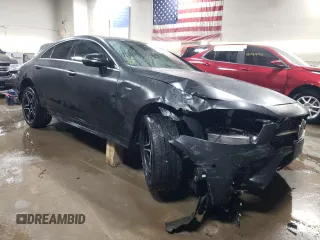 2019 Mercedes-Benz CLS with VIN WDD2J5KBXKA007137, listed as a Copart auction lot 86381034 with 37,462 mi miles and Salvage Title. Bid and sale history available at carsss.com. Image 4.