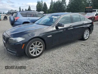 2014 BMW 5 Series 535i xDrive with VIN WBA5B3C52ED536678, listed as a Copart auction lot 61606815 with 53,412 mi miles and Salvage title. Bid and sale history available at DreamBid. Image 1.