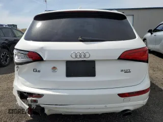 2014 Audi Q5 Premium Plus with VIN WA1LFAFP2EA098627, listed as a Copart auction lot 53249185 with 225,246 mi miles and Salvage Title. Bid and sale history available at carsss.com. Image 6.