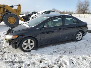 2006 Honda Civic LX with VIN 2HGFA16586H010698, listed as a Copart auction lot 51794855 with 215,124 mi miles and Salvage title. Bid and sale history available at DreamBid. Image 1.