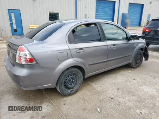 2010 Chevrolet Aveo 1LT with VIN KL1TD5DE9AB116993, listed as a Copart auction lot 55531645 with 167,857 mi miles and Salvage Title. Bid and sale history available at DreamBid. Image 3.