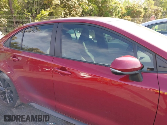 2023 Toyota Corolla SE with VIN 5YFS4MCE8PP167962, listed as a IAAI auction lot 42010518 with 5,648 mi miles and . Bid and sale history available at DreamBid. Image 13.