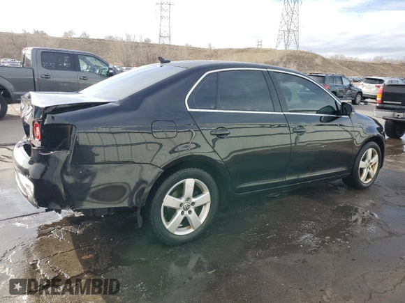 2009 Volkswagen Jetta Sedan SE with VIN 3VWRM71K09M141243, listed as a Copart auction lot 51507365 with 154,474 mi miles and Salvage Title. Bid and sale history available at carsss.com. Image 3.