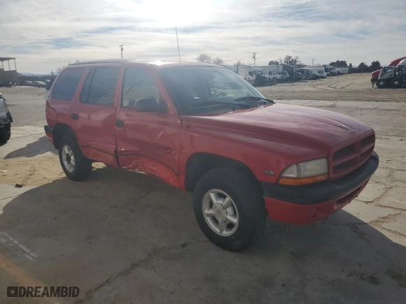 2000 Dodge Durango with VIN 1B4HS28N4YF147212, listed as a Copart auction lot 43613655 with 265,506 mi miles and Salvage Title. Bid and sale history available at carsss.com. Image 4.