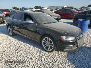 2015 Audi S4 Premium Plus with VIN WAUBGAFL2FA069302, listed as a Copart auction lot 71575294 with 104,664 mi miles and Salvage Title. Bid and sale history available at carsss.com. Image 4.