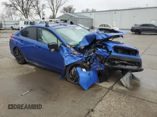2021 Subaru WRX Premium with VIN JF1VA1C66M9818199, listed as a Copart auction lot 44998575 with 0 mi miles and Salvage Title. Bid and sale history available at carsss.com. Image 4.