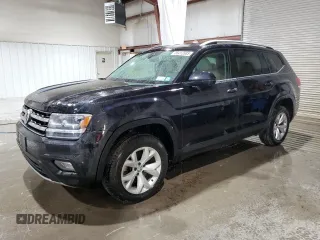 2018 Volkswagen Atlas SE with VIN 1V2LR2CA9JC530288, listed as a Copart auction lot 58412885 with 105,983 mi miles and Salvage title. Bid and sale history available at DreamBid. Image 1.