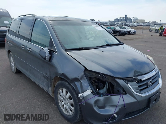2010 Honda Odyssey EX-L with VIN 5FNRL3H73AB088417, listed as a IAAI auction lot 41989894 with 200,306 mi miles. Bid and sale history available at carsss.com. Image 1.
