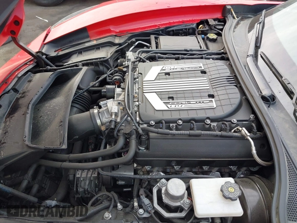 2016 Chevrolet Corvette Z06 1LZ with VIN 1G1YP2D61G5612934, listed as a IAAI auction lot 41286089 with 1 mi miles. Bid and sale history available at carsss.com. Image 10.