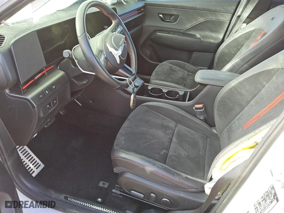 2024 Hyundai Kona N Line with VIN KM8HACA39RU087330, listed as a Copart auction lot 81424844 with 15,844 mi miles and Non Repairable. Bid and sale history available at carsss.com. Image 7.