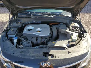 2018 Kia Optima Hybrid Premium with VIN KNAGT4LE0J5023087, listed as a Copart auction lot 47190355 with 90,904 mi miles and Salvage Title. Bid and sale history available at carsss.com. Image 12.