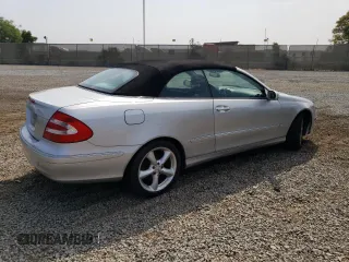 2005 Mercedes-Benz CLK 320 z VIN WDBTK65J75F144160, wystawiony jako Copart lot #62669544 z przebiegiem 85 390 mil mil oraz Czysty tytuł • Clean title. Historia ofert i sprzedaży dostępna na DreamBid. Obrazek 3.