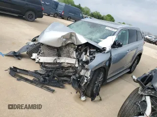2018 Toyota Highlander SE z VIN 5TDKZRFH9JS280273, wystawiony jako Copart lot #51214975 z przebiegiem Nie podano mil oraz Szkoda całkowita • Salvage title. Historia ofert i sprzedaży dostępna na DreamBid. Obrazek 1.