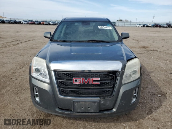 2013 GMC Terrain SLE with VIN 2GKALMEK4D6378045, listed as a Copart auction lot 51791475 with 149,420 mi miles and Salvage Title. Bid and sale history available at DreamBid. Image 5.