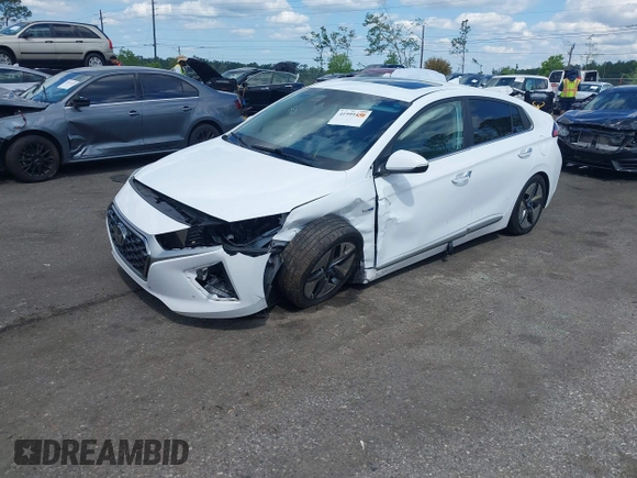 2020 Hyundai Ioniq Limited with VIN KMHC05LCXLU217578, listed as a IAAI auction lot 41999454 with 104,694 mi miles and . Bid and sale history available at DreamBid. Image 17.