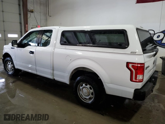 2017 Ford F-150 XL with VIN 1FTEX1C88HKD34074, listed as a Copart auction lot 52376215 with 152,837 mi miles and Clean Title. Bid and sale history available at carsss.com. Image 2.