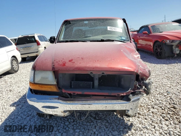 2000 Ford Ranger XL with VIN 1FTYR14V6YPA45161, listed as a Copart auction lot 48248865 with 107,768 mi miles and Salvage Title. Bid and sale history available at DreamBid. Image 5.