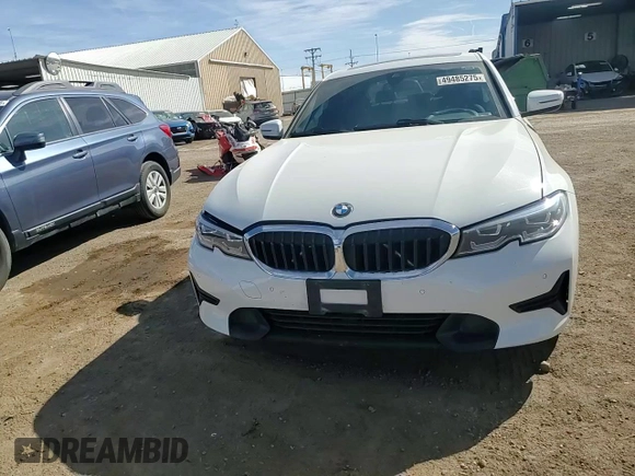 2021 BMW 3 Series 330i xDrive with VIN 3MW5R7J06M8C11375, listed as a Copart auction lot 49485275 with 55,146 mi miles and Salvage Title. Bid and sale history available at DreamBid. Image 11.