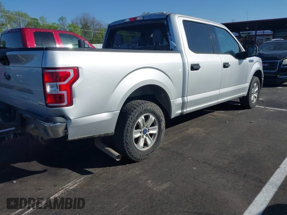 2019 Ford F-150 XL with VIN 1FTEW1C54KKC55212, listed as a IAAI auction lot 42025872 with 143,485 mi miles and . Bid and sale history available at DreamBid. Image 4.