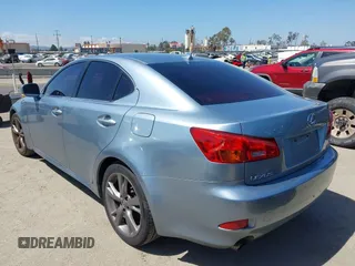 2007 Lexus IS 250 with VIN JTHBK262975028530, listed as a IAAI auction lot 42236282 with 137,075 mi miles and . Bid and sale history available at DreamBid. Image 3.