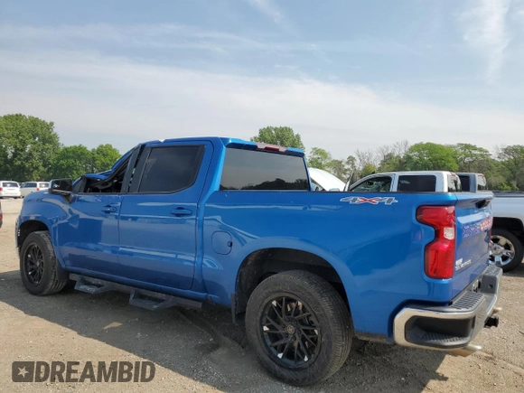 2023 Chevrolet Silverado 1500 LT z VIN 3GCUDDED8PG285576, wystawiony jako Copart lot #59766225 z przebiegiem 29 455 mil mil oraz Szkoda całkowita • Salvage title. Historia ofert i sprzedaży dostępna na DreamBid. Obrazek 2.