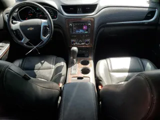 2014 Chevrolet Traverse LTZ with VIN 1GNKRJKD3EJ357184, listed as a Copart auction lot 48867145 with 155,816 mi miles and Salvage Title. Bid and sale history available at DreamBid. Image 8.