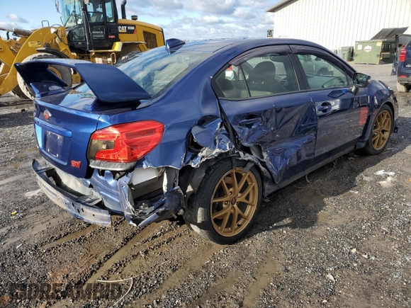 2015 Subaru WRX STI Limited with VIN JF1VA2S60F9802803, listed as a Copart auction lot 79916683 with 108,502 mi miles and Salvage title. Bid and sale history available at DreamBid. Image 3.