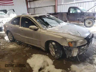 2007 Volvo S60 2.5L Turbo with VIN YV1RH592872641925, listed as a Copart auction lot 45891585 with 153,507 mi miles and Non Repairable. Bid and sale history available at carsss.com. Image 4.