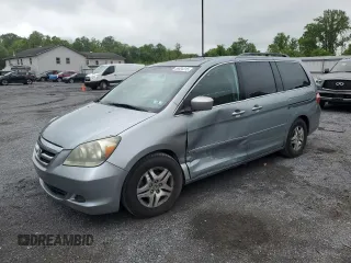 2006 Honda Odyssey EX-L с VIN 5FNRL38616B085711, выставлен на аукционе Copart как лот 55604315 с пробегом 170 442 миль миль и Списание • Salvage title. История ставок и продаж доступна на DreamBid. Изображение 1.