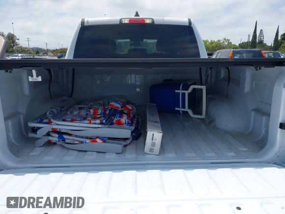 2022 Ram 1500 Big Horn with VIN 1C6SRFFT3NN456823, listed as a IAAI auction lot 42417659 with 5,313 mi miles and . Bid and sale history available at DreamBid. Image 17.