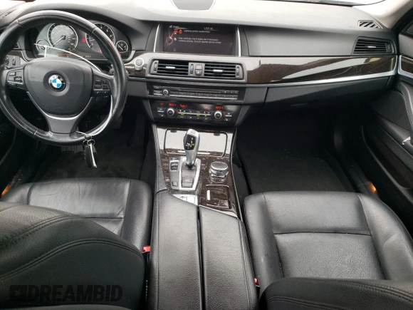 2015 BMW 5 Series 535i with VIN WBA5B1C53FD921981, listed as a Copart auction lot 48983675 with 100,397 mi miles and Salvage Title. Bid and sale history available at carsss.com. Image 8.