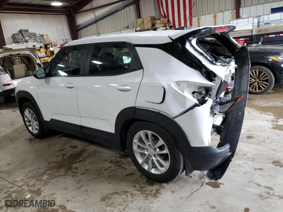 2024 Chevrolet TrailBlazer LS with VIN KL79MMSLXRB070176, listed as a Copart auction lot 50898535 with 0 mi miles and Salvage Title. Bid and sale history available at carsss.com. Image 2.