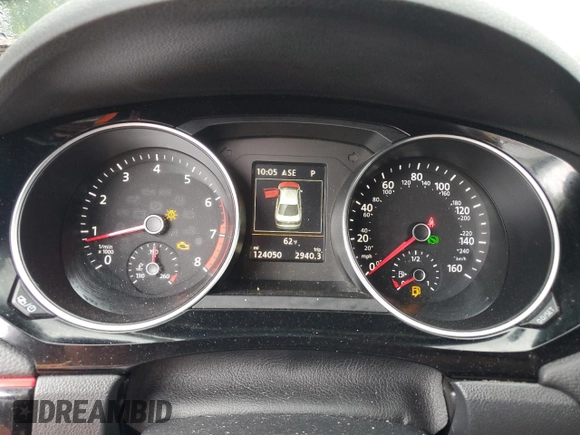2017 Volkswagen Jetta GLI with VIN 3VW4T7AJ6HM342390, listed as a Copart auction lot 60408825 with 124,050 mi miles and Salvage title. Bid and sale history available at DreamBid. Image 9.