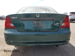 2001 Honda Civic with VIN 1HGEM21211L034052, listed as a Copart auction lot 54021185 with 175,093 mi miles and Clean title. Bid and sale history available at DreamBid. Image 6.