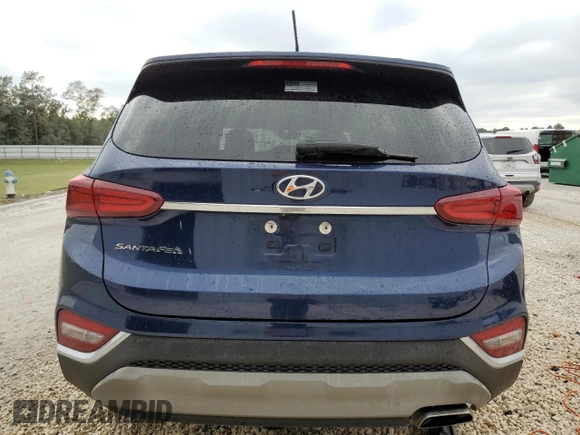 2019 Hyundai Santa Fe SE with VIN 5NMS23AD8KH101571, listed as a Copart auction lot 78020904 with 135,791 mi miles and Non Repairable. Bid and sale history available at DreamBid. Image 6.