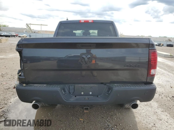 2021 Ram 1500 Warlock z VIN 1C6RR7LT0MS596465, wystawiony jako Copart lot #54176385 z przebiegiem 38 645 mil mil oraz Szkoda całkowita • Salvage title. Historia ofert i sprzedaży dostępna na DreamBid. Obrazek 6.
