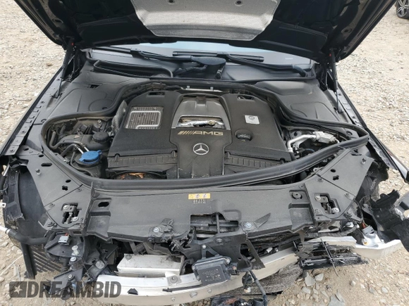2018 Mercedes-Benz S 63 AMG with VIN WDDUG8JB8JA376474, listed as a Copart auction lot 55487394 with 57,490 mi miles and Salvage Title. Bid and sale history available at DreamBid. Image 12.