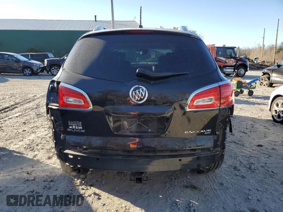 2014 Buick Enclave Leather with VIN 5GAKVBKD5EJ295590, listed as a Copart auction lot 78146164 with 18,617 mi miles and Salvage Title. Bid and sale history available at DreamBid. Image 6.