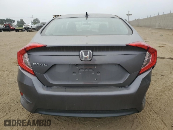 2017 Honda Civic Sedan EX with VIN 2HGFC2F7XHH537551, listed as a Copart auction lot 53935915 with 94,801 mi miles and Salvage Title. Bid and sale history available at carsss.com. Image 6.