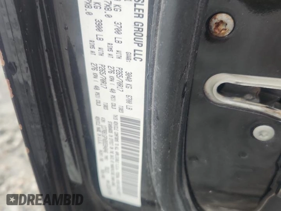 2017 Ram 1500 Tradesman with VIN 1C6RR6KG2HS708509, listed as a Copart auction lot 65712065 with 183,398 mi miles and Salvage title. Bid and sale history available at DreamBid. Image 12.