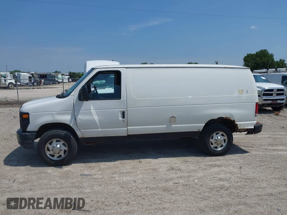 2008 Ford Econoline Cargo Commercial with VIN 1FTSE34L48DA90791, listed as a IAAI auction lot 42221268 with 268,744 mi miles and . Bid and sale history available at DreamBid. Image 6.
