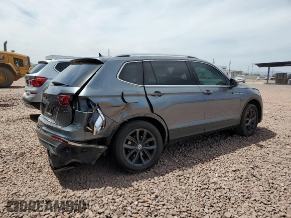 2022 Volkswagen Tiguan SE with VIN 3VV2B7AX4NM056780, listed as a Copart auction lot 55173915 with 79,165 mi miles and Salvage title. Bid and sale history available at DreamBid. Image 3.